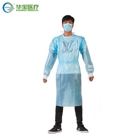 Ultrasonic isolation gown